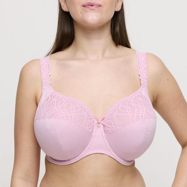 PrimaDonna Salerno full cup wire bra I-M cup, color spring rose