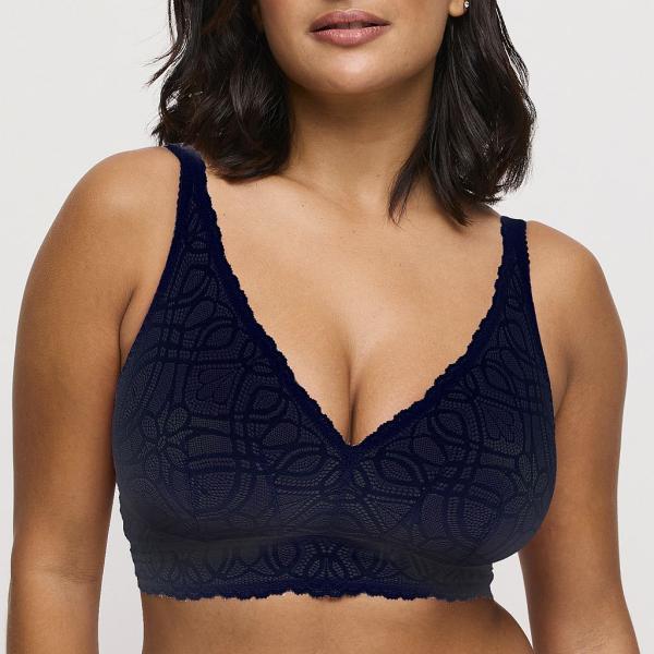 PrimaDonna Salerno bralette C-G cup, color midnight blue