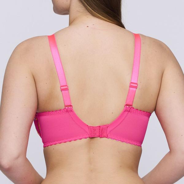 PrimaDonna Cala Luna half padded plunge bra C-G cup, color blogger pink