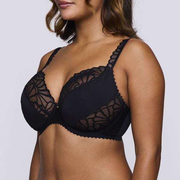PrimaDonna Gallipoli plunge bra C-G cup, color black