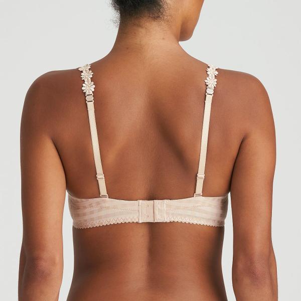 Marie Jo Avero padded bra - strapless B-E cup, color caffe latte