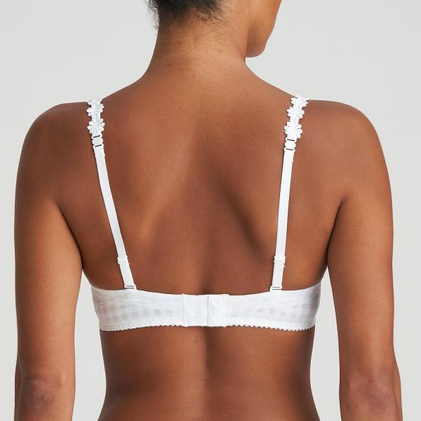 Marie Jo Avero padded bra - strapless B-E cup, color white