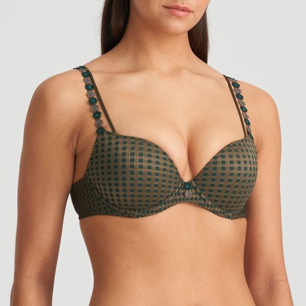 Marie Jo Avero push up A-D cup, color tiny jade