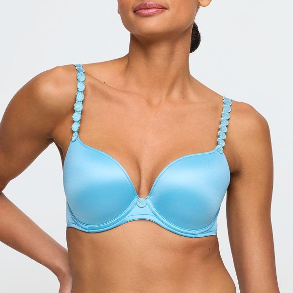 Marie Jo Tom Push Up Bügel BH Cup A-D, Farbe azure delight