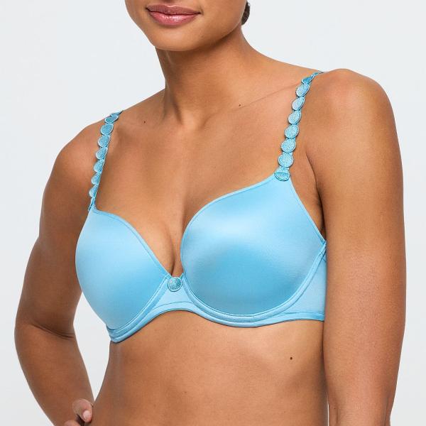 Marie Jo Tom Push Up Bügel BH Cup A-D, Farbe azure delight