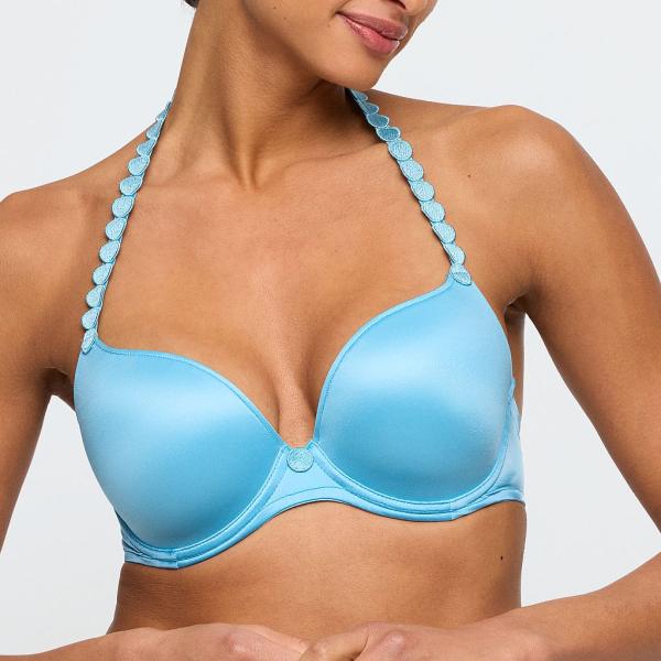 Marie Jo Tom Push Up Bügel BH Cup A-D, Farbe azure delight
