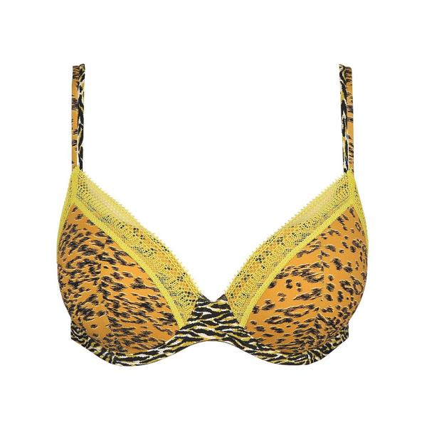 Marie Jo L'Aventure Rege padded triangle bra A-E cup, color savannah
