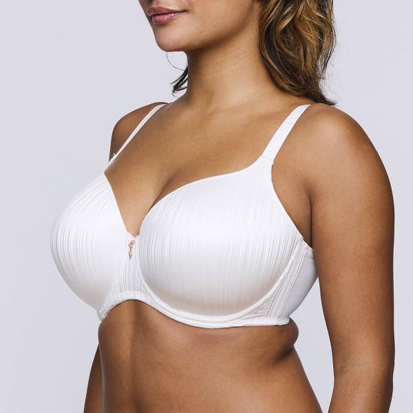 PrimaDonna Twist Knokke padded bra - heart shape C-H cup, color natural