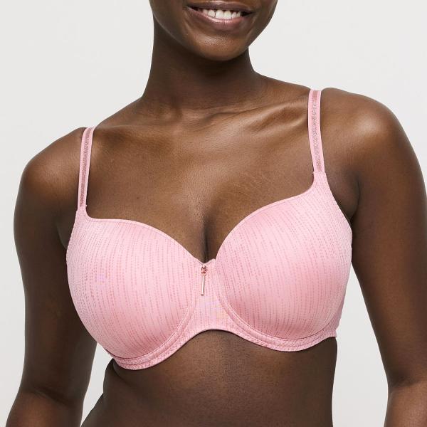 PrimaDonna Twist Badala padded bra - heart shape C-H cup, color venetian pink