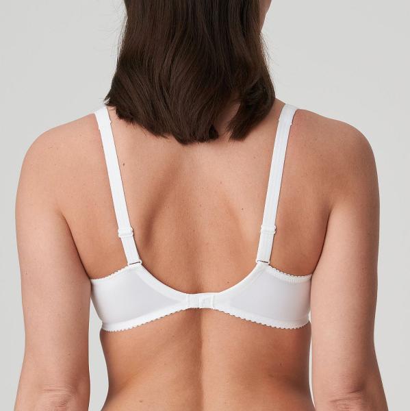 PrimaDonna Madison wire bra fiberfill heart shape, color white