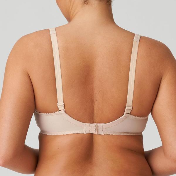 PrimaDonna Madison wire bra fiberfill heart shape, color caffe latte