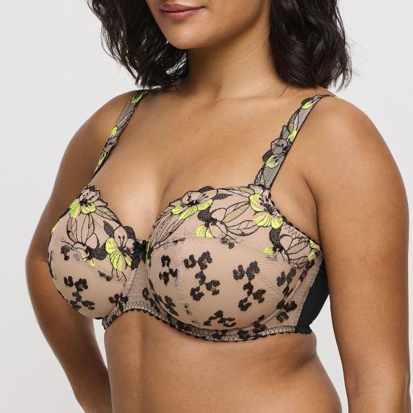 PrimaDonna Manali unterlegter Bügel BH Balconette Cup B-G, Farbe wild bloom
