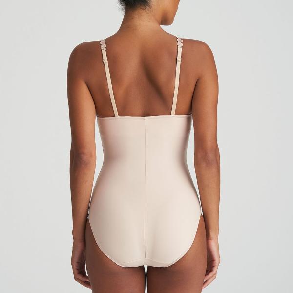 Marie Jo Tom body with fiberfilled Cups, color caffe latte