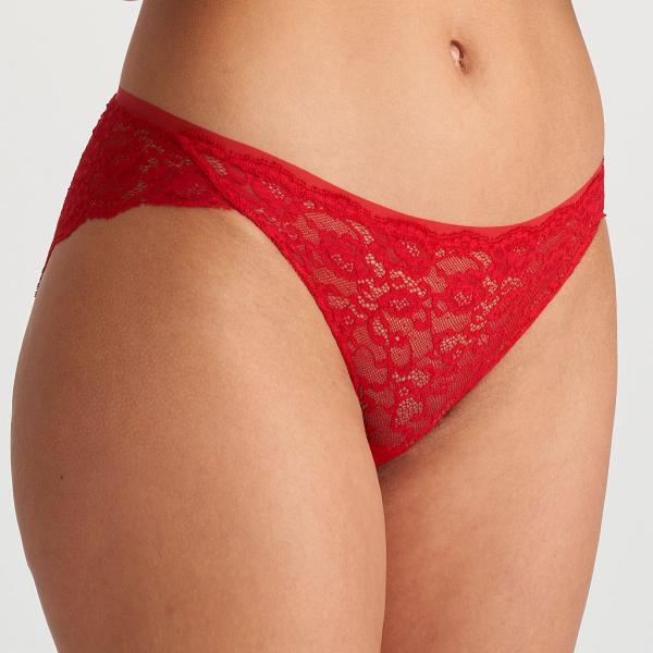 Marie Jo L'Aventure Color Studio rio briefs, color strawberry kiss