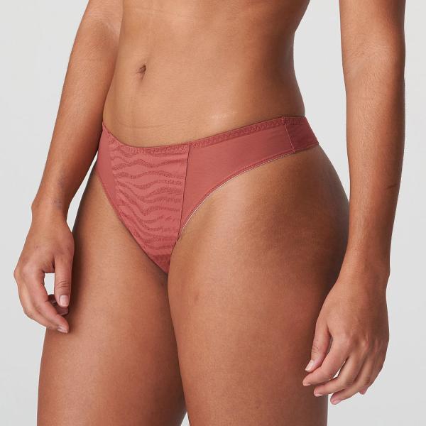 PrimaDonna Twist Luzern thong, color pink brandy
