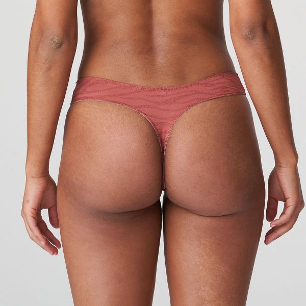 PrimaDonna Twist Luzern thong, color pink brandy