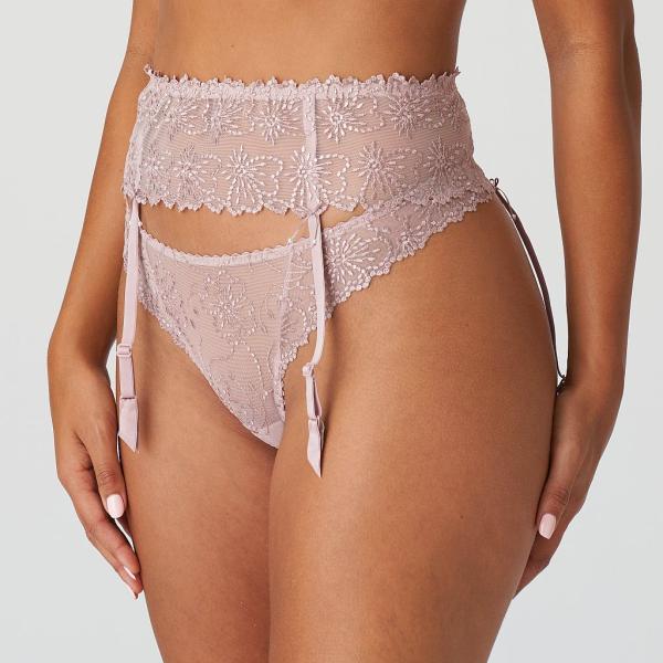 Marie Jo Jane garter belt, color bois de rose