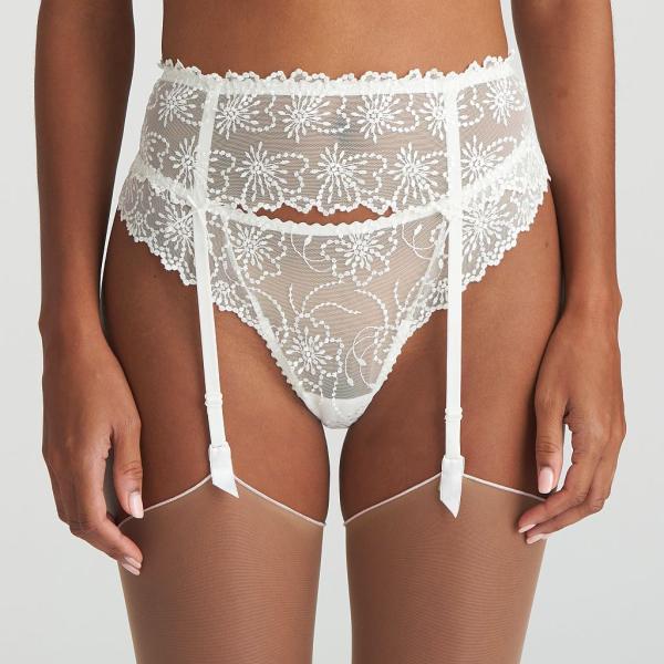 Marie Jo Jane suspender belt, color natural