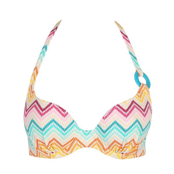 Marie Jo Swim Camila Bikini top heart shape padded, color rainbow