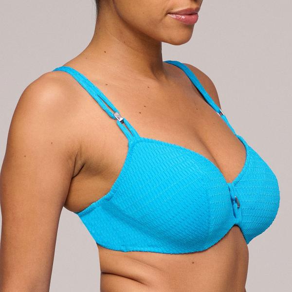 Marie Jo Swim Cherilyn Bikini top full cup wire, color sea breeze
