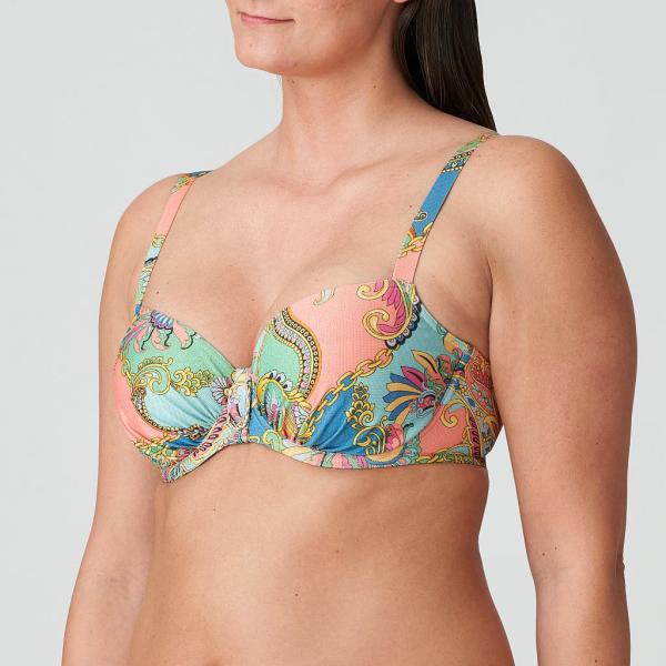 PrimaDonna Swim Celaya Bikini top full cup wire, color italian chic