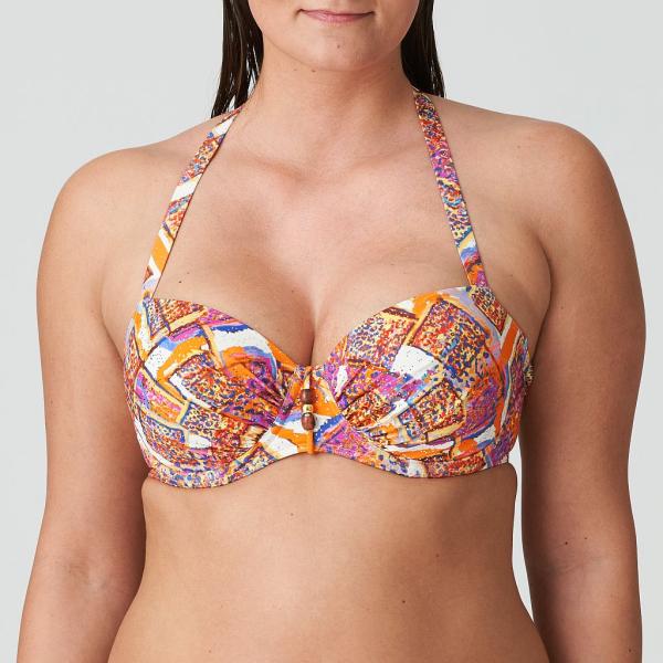 PrimaDonna Swim Navalato Bikini top balcony padded, color summer sunset