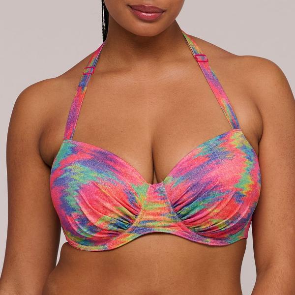 PrimaDonna Swim Cairo Bikini top balcony padded, color sunset nile