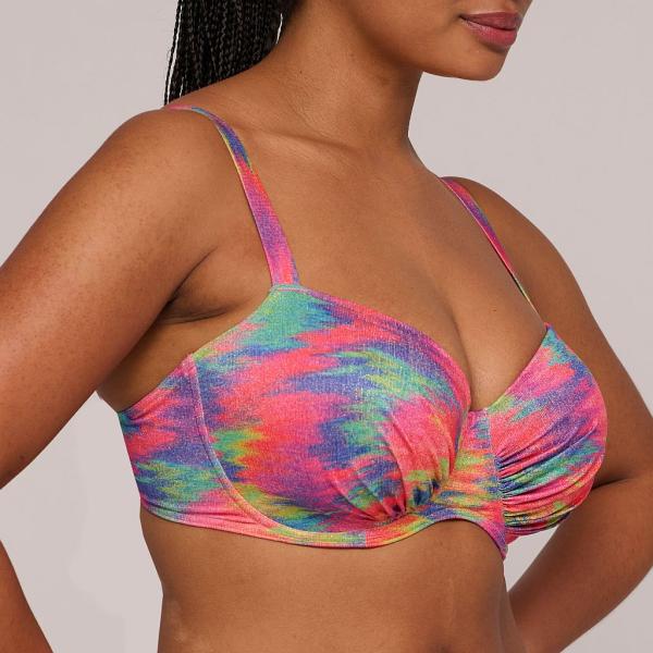 PrimaDonna Swim Cairo Bikini top balcony padded, color sunset nile