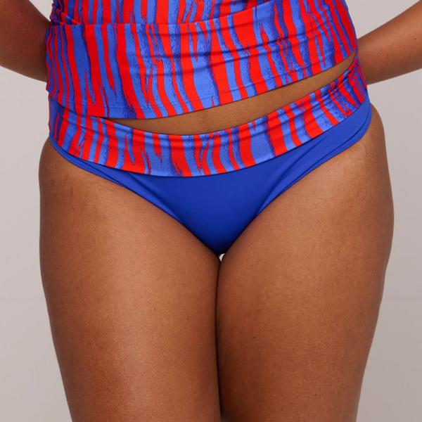 PrimaDonna Swim Skudai Bikini fold briefs, color wild stripes