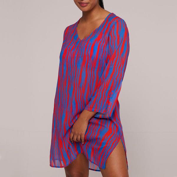 PrimaDonna Swim Skudai Swimwear kaftan, color wild stripes