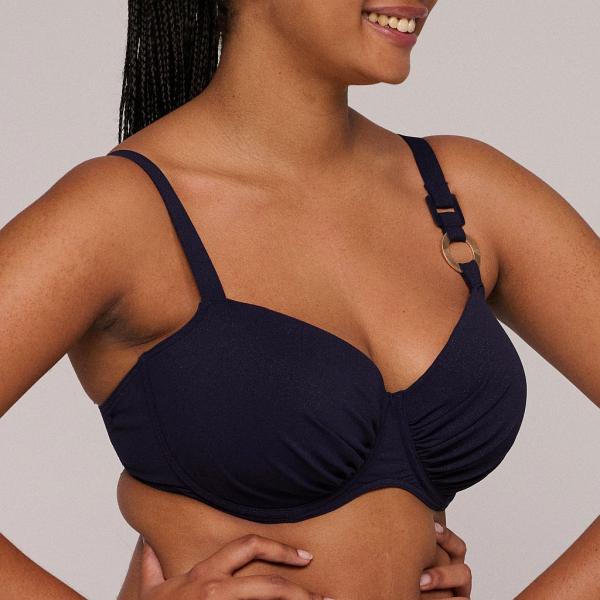 PrimaDonna Swim Pinner Bikini top balcony padded, color dazzling sky