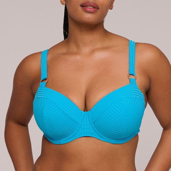 PrimaDonna Swim Kochi Bikini top balcony padded, color sea breeze