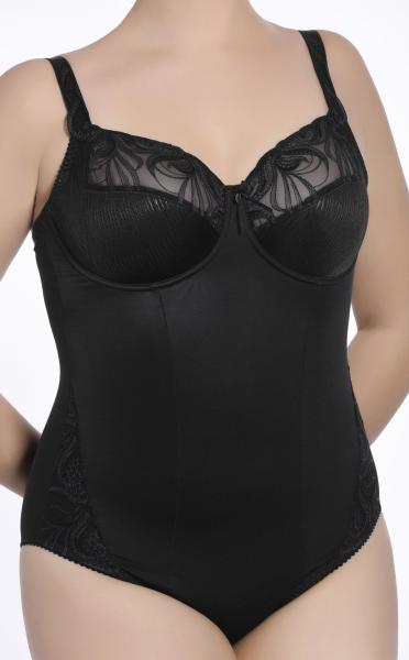 Ulla Lingerie Féminine body Carmen cup B-C, color black