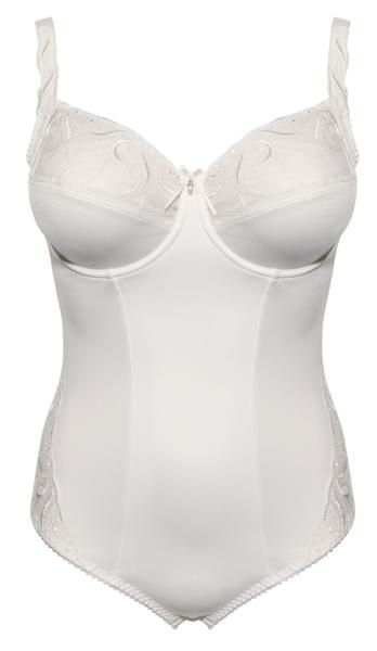 Ulla Lingerie Féminine body Carmen cup D-G, color ecru