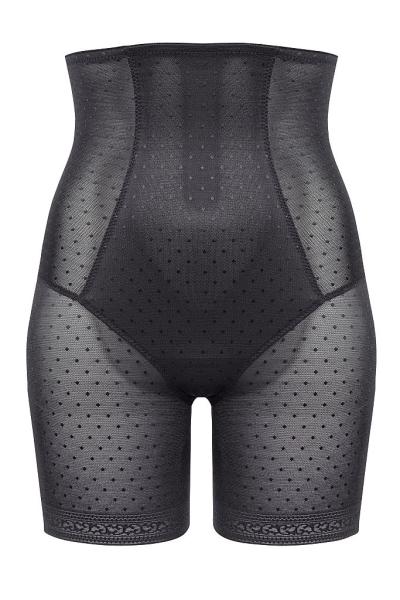 Ulla Lingerie Féminine longlegs high briefs Meghan 38-56, color black