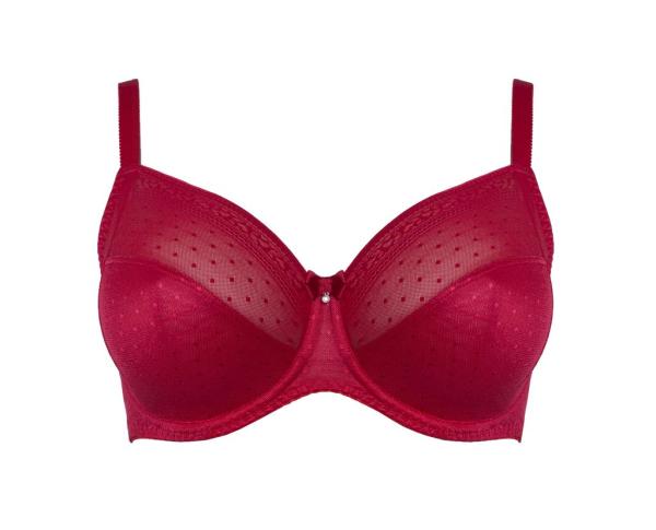 Ulla Lingerie Féminine Meghan wire bra D-L cup, color fire