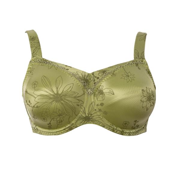 Ulla Lingerie Féminine wired bra Viola cup H-L, color avocado