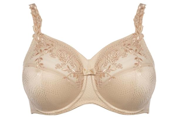 Ulla Lingerie Féminine wire bra Ella cup K-N, color bisque