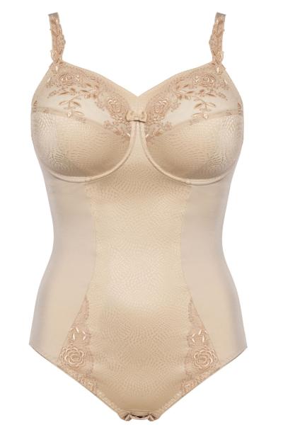 Ulla Lingerie Féminine body Ella cup H-I, color bisque