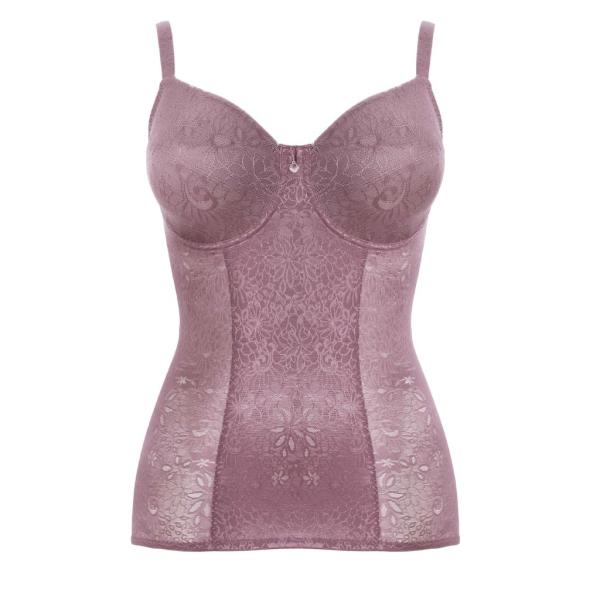 Ulla Lingerie Féminine bra-liner Alice B-G cup, color fig