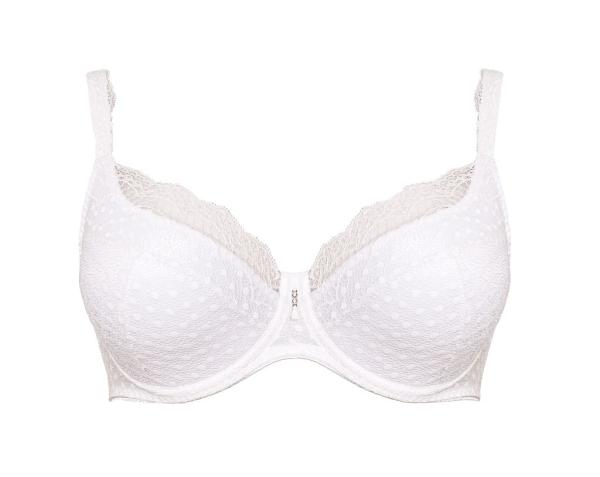 Ulla Lingerie Féminine Josy bra with foam cup D-L, color white