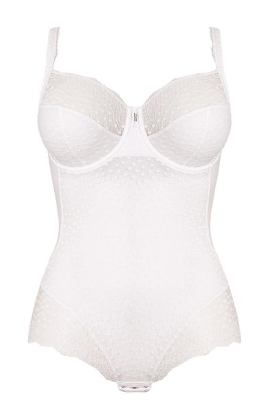 Ulla Lingerie Féminine Josy body cup B-G, color white