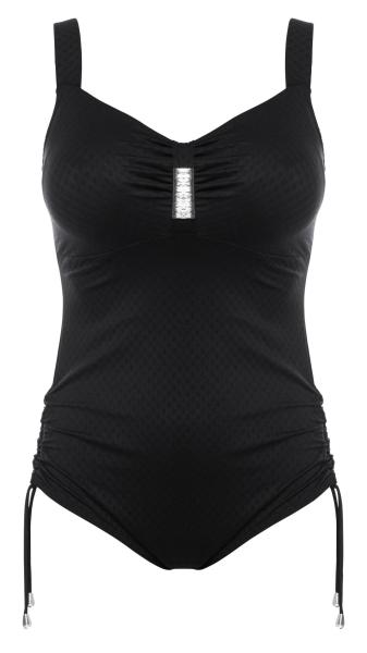 Ulla Lingerie Féminine swimsuit St. Tropez cup B-K, color black