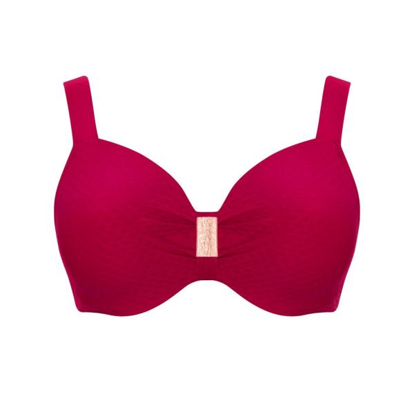 Ulla Lingerie Féminine bikini St. Tropez cup D-K, color blackberry