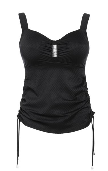 Ulla Lingerie Féminine tankini St. Tropez Cup B-G, color black