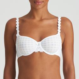 Marie Jo Avero non padded full cup seamless bra B-E cup, color white