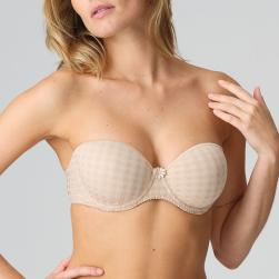 Preview: Marie Jo Avero strapless bra preshaped fiberfill, color caffe latte