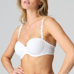 Preview: Marie Jo Avero strapless bra preshaped fiberfill, color white
