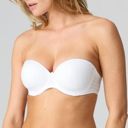 Preview: Marie Jo Avero strapless bra preshaped fiberfill, color white