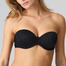 Preview: Marie Jo Avero strapless bra preshaped fiberfill, color black